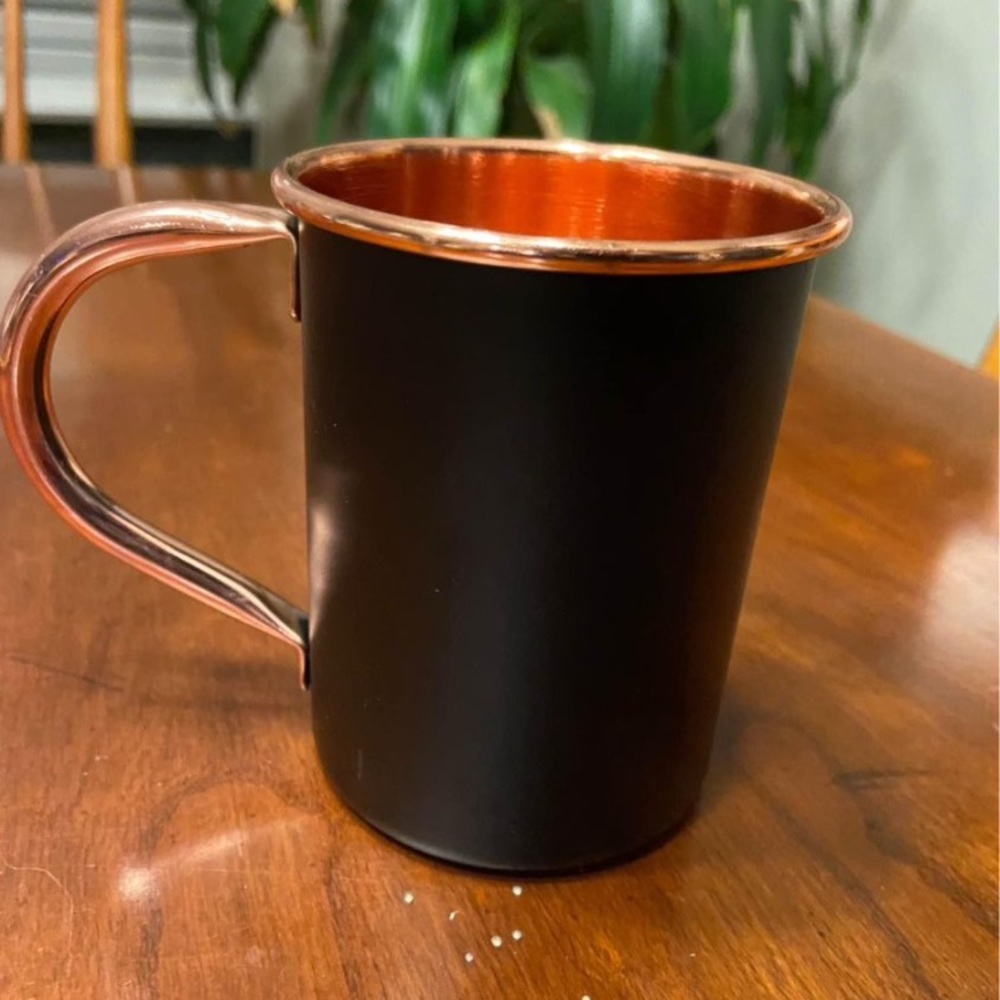 Black and Copper Horse Coffee Mug - Picture 3 of 9